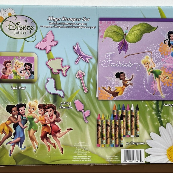 NIB Disney fairies new in box Mega Stamper craft Set - Picture 3 of 5
